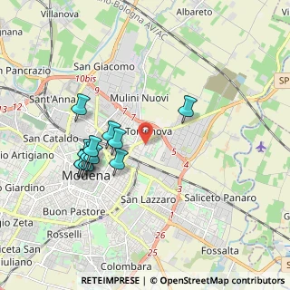 Mappa 41122 Modena MO, Italia (1.7725)