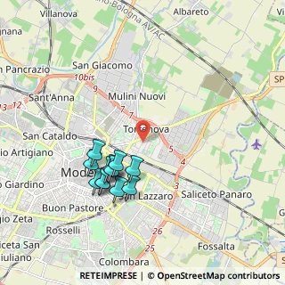Mappa 41122 Modena MO, Italia (1.82083)