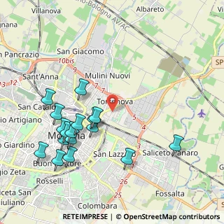 Mappa 41122 Modena MO, Italia (2.21471)