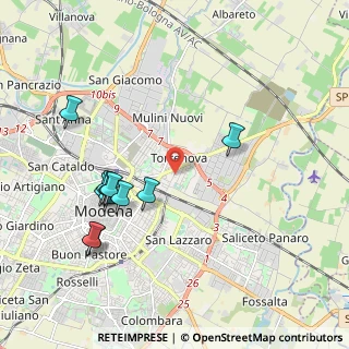 Mappa 41122 Modena MO, Italia (2.10091)