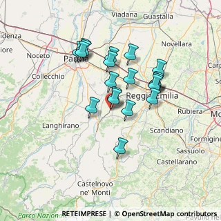 Mappa Via Enrico Berlinguer, 42021 Bibbiano RE, Italia (12.075)
