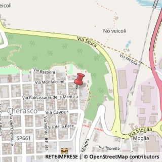 Mappa Via della Pittura, 20, 12062 Cherasco, Cuneo (Piemonte)
