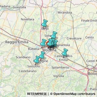 Mappa Piazza della Cittadella, 41100 Modena MO, Italia (6.045)