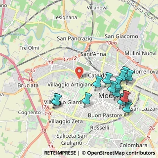 Mappa Via Scacciera, 41126 Modena MO, Italia (2.26333)