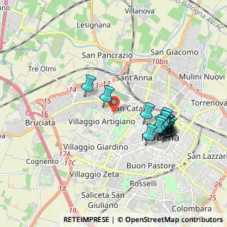Mappa Via Scacciera, 41126 Modena MO, Italia (1.8635)
