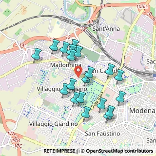 Mappa Via Scacciera, 41126 Modena MO, Italia (0.8595)