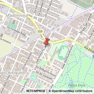 Mappa Viale Emilio Po, 105, 41126 Modena, Modena (Emilia Romagna)