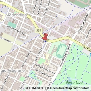 Mappa Viale Emilio Po, 74, 41126 Modena, Modena (Emilia Romagna)