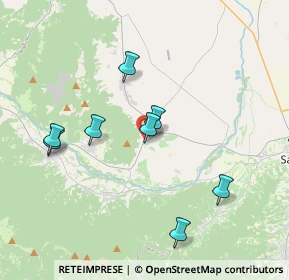 Mappa Via dei Monti, 12036 Revello CN, Italia (6.5575)