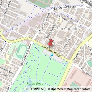 Mappa Via Emilia Ovest, 362, 41123 Modena, Modena (Emilia Romagna)