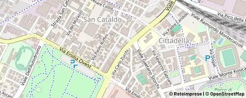 Mappa Módena