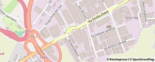 Mappa Modena