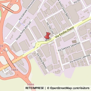 Mappa Via Emilia Ovest, 960, 41123 Modena, Modena (Emilia Romagna)