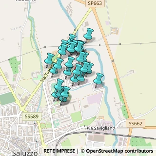 Mappa Via Giulio Boetto, 12037 Saluzzo CN, Italia (0.30233)