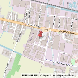 Mappa Via Rocco Chinnici, 5, 42048 Rubiera, Reggio nell'Emilia (Emilia Romagna)