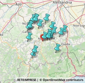 Mappa SP Sassello Acqui, 15010 Melazzo AL, Italia (10.94)