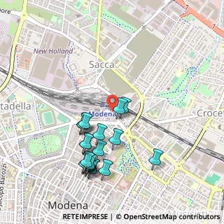 Mappa Piazza Alighieri Dante, 41121 Modena MO, Italia (0.5185)
