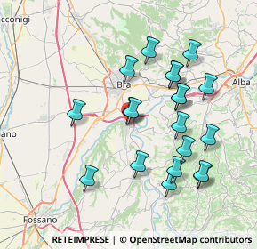 Mappa Via Monfalcone, 12062 Cherasco CN, Italia (7.3825)