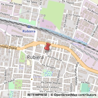 Mappa Via della Liberta', 1, 42048 Rubiera, Reggio nell'Emilia (Emilia Romagna)