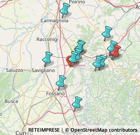 Mappa Via Don Giovanni Bosco, 12062 Cherasco CN, Italia (12.96429)