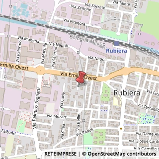 Mappa Via Emilia Ovest, 212, 42048 Rubiera, Reggio nell'Emilia (Emilia Romagna)