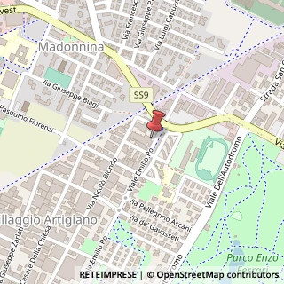 Mappa Viale Emilio Po, 86/a, 41126 Modena, Modena (Emilia Romagna)