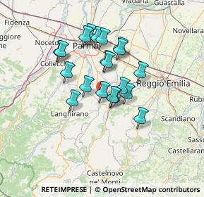 Mappa Via Bora, 43029 Traversetolo PR, Italia (10.8905)