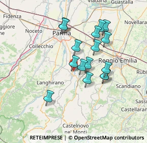 Mappa Via Bora, 43029 Traversetolo PR, Italia (12.3125)