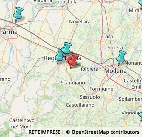 Mappa Via B. Brecht, 42122 Gavasseto RE, Italia (36.234)