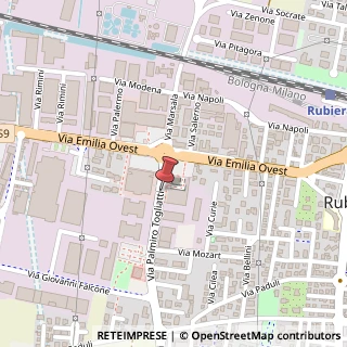 Mappa Via Palmiro Togliatti, 4, 42048 Rubiera, Reggio nell'Emilia (Emilia Romagna)