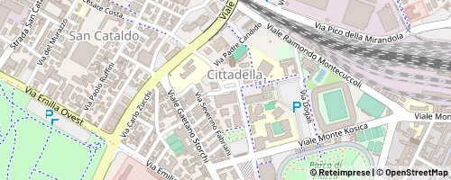 Mappa Módena