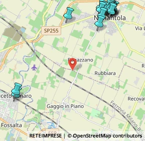 Mappa Via Imperiale Ovest, 41013 Castelfranco Emilia MO, Italia (3.322)