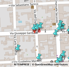 Mappa Via Giuseppe Garibaldi, 12062 Cherasco CN, Italia (0.104)