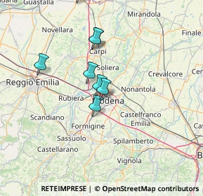 Mappa Via Nicolò Biondo, 41126 Modena MO, Italia (19.36182)