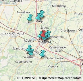 Mappa Via Nicolò Biondo, 41126 Modena MO, Italia (9.16154)