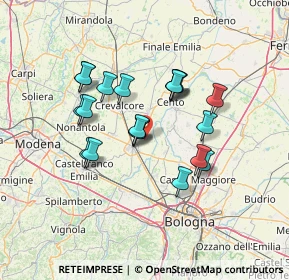 Mappa Via Biancolina, 40017 San Giovanni in Persiceto BO, Italia (11.669)