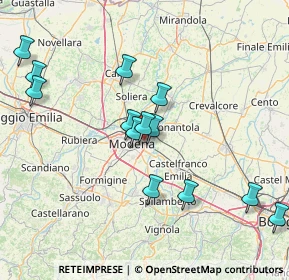 Mappa SS 9, 41122 Modena MO, Italia (15.96462)