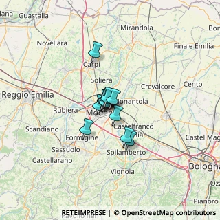 Mappa SS 9, 41122 Modena MO, Italia (6.00071)