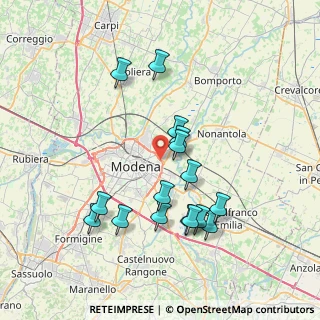 Mappa SS 9, 41122 Modena MO, Italia (7.34438)
