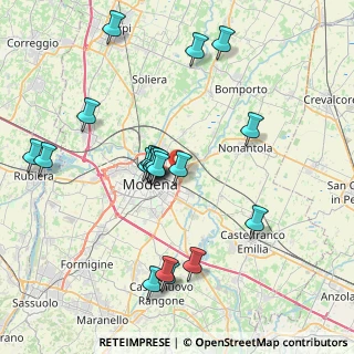 Mappa SS 9, 41122 Modena MO, Italia (7.971)
