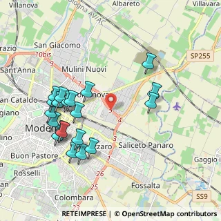 Mappa SS 9, 41122 Modena MO, Italia (2.104)