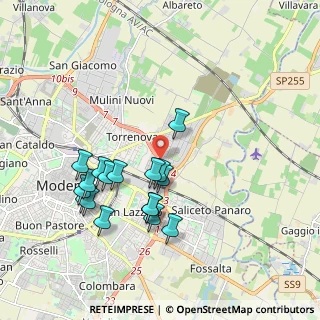 Mappa SS 9, 41122 Modena MO, Italia (1.86176)