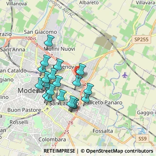 Mappa SS 9, 41122 Modena MO, Italia (1.7685)