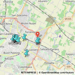 Mappa SS 9, 41122 Modena MO, Italia (2.39231)