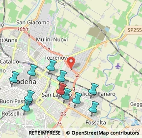 Mappa SS 9, 41122 Modena MO, Italia (2.34182)