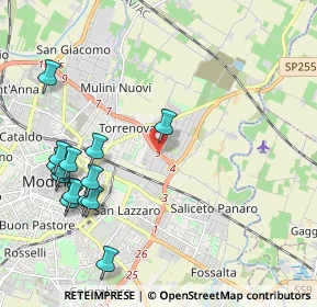 Mappa SS 9, 41122 Modena MO, Italia (2.45214)