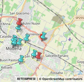 Mappa SS 9, 41122 Modena MO, Italia (2.20182)