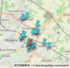 Mappa SS 9, 41122 Modena MO, Italia (1.5565)