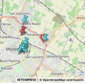 Mappa SS 9, 41122 Modena MO, Italia (1.93727)