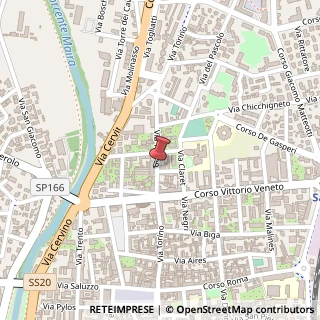 Mappa Via Torino, 105, 12038 Savigliano, Cuneo (Piemonte)